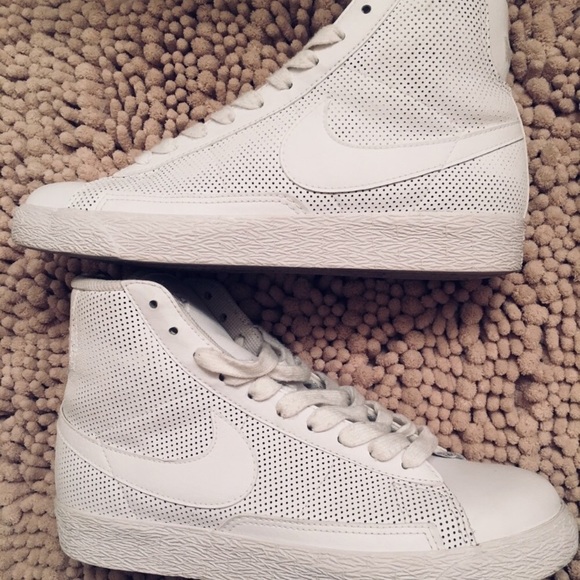 Nike Shoes - White Nike Blazers